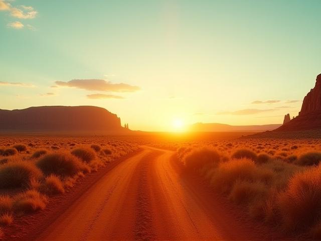 Scenic outback landscape symbolizing our journey